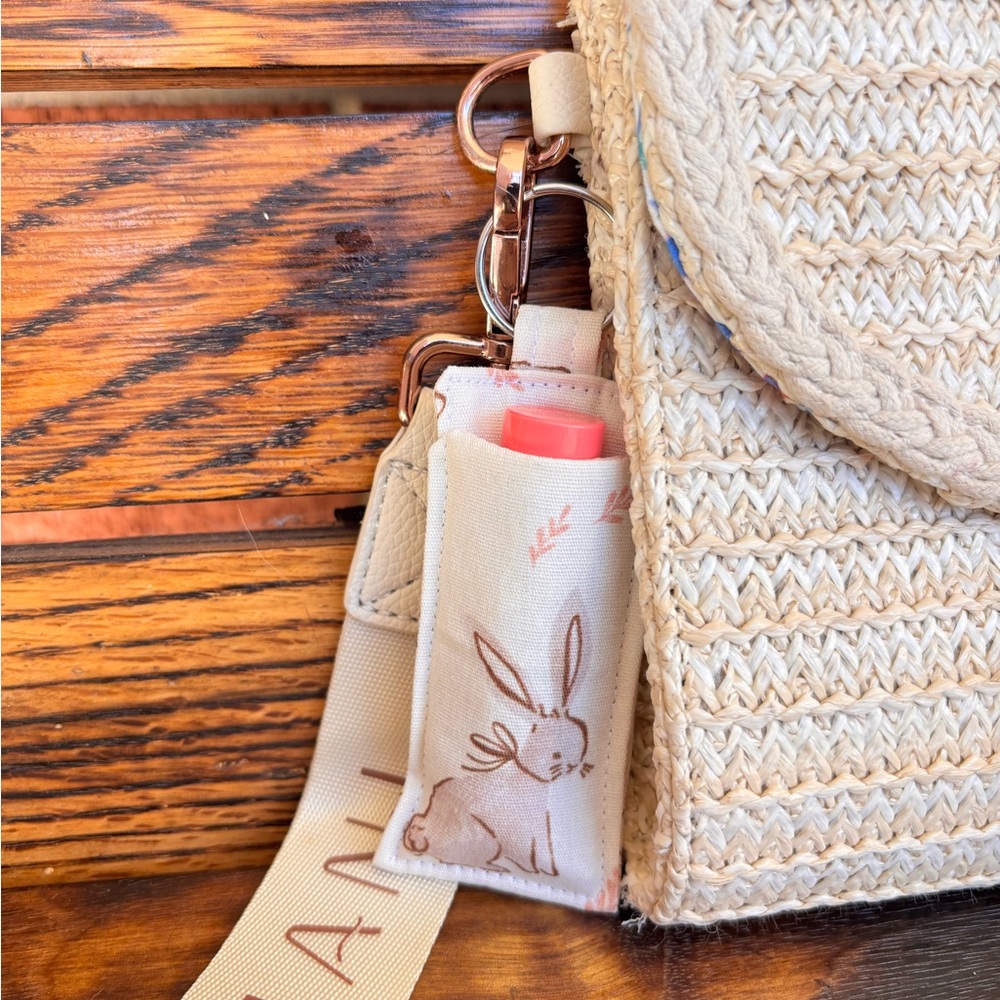 Easter Keychain Chapstick Holder